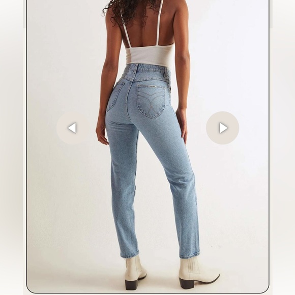 ROLLAS DUSTERS JEANS / Color OLD STONE/ Size 28 - Picture 2 of 5